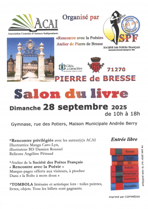 Salon du livre 2025