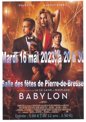 Ciné villages - Film Babylon - 16 mai 2023