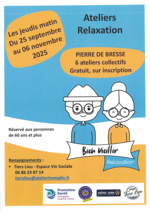 Ateliers relaxation pour les plus de 60 ans 