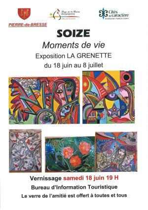 EXPOSITION SOIZE La Grenette juillet 2022