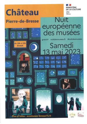 NUIT EUROPÉENNE DES MUSÉES - Samedi 13 mai 2023, de 20 h à 22 h