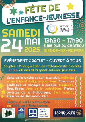 Fête de l'Enfance - Jeunesse - 24 mai 2025 