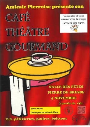 Café théâtre gourmand - 5 novembre 2023 