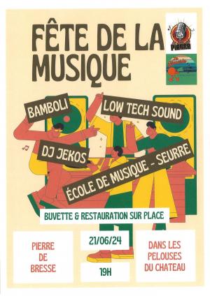 Fête de la musique 2024 - 21 juin dans le parc du château