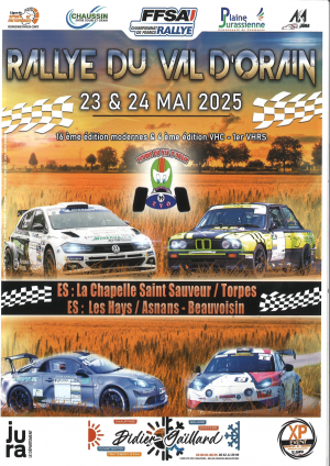 Rallye du Val d'orain - 24 mai 2025 
