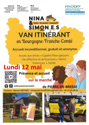 NINA  & SIMON E S VAN ITINERANT 