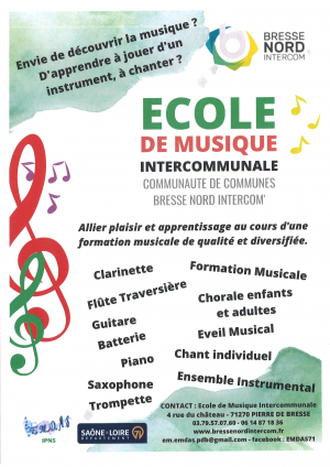 Ecole de musique intercommunale - PO 4 et 11 sept. 2025