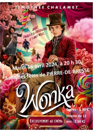 Ciné village : WONKA Mardi 16 avril 2024