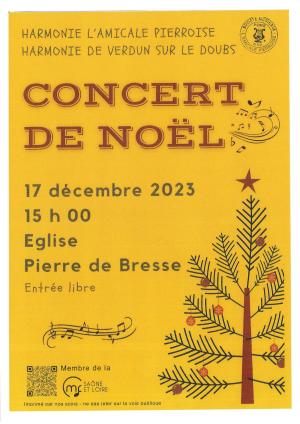 CONCERT DE NOEL - Dimanche 17 décembre 2023