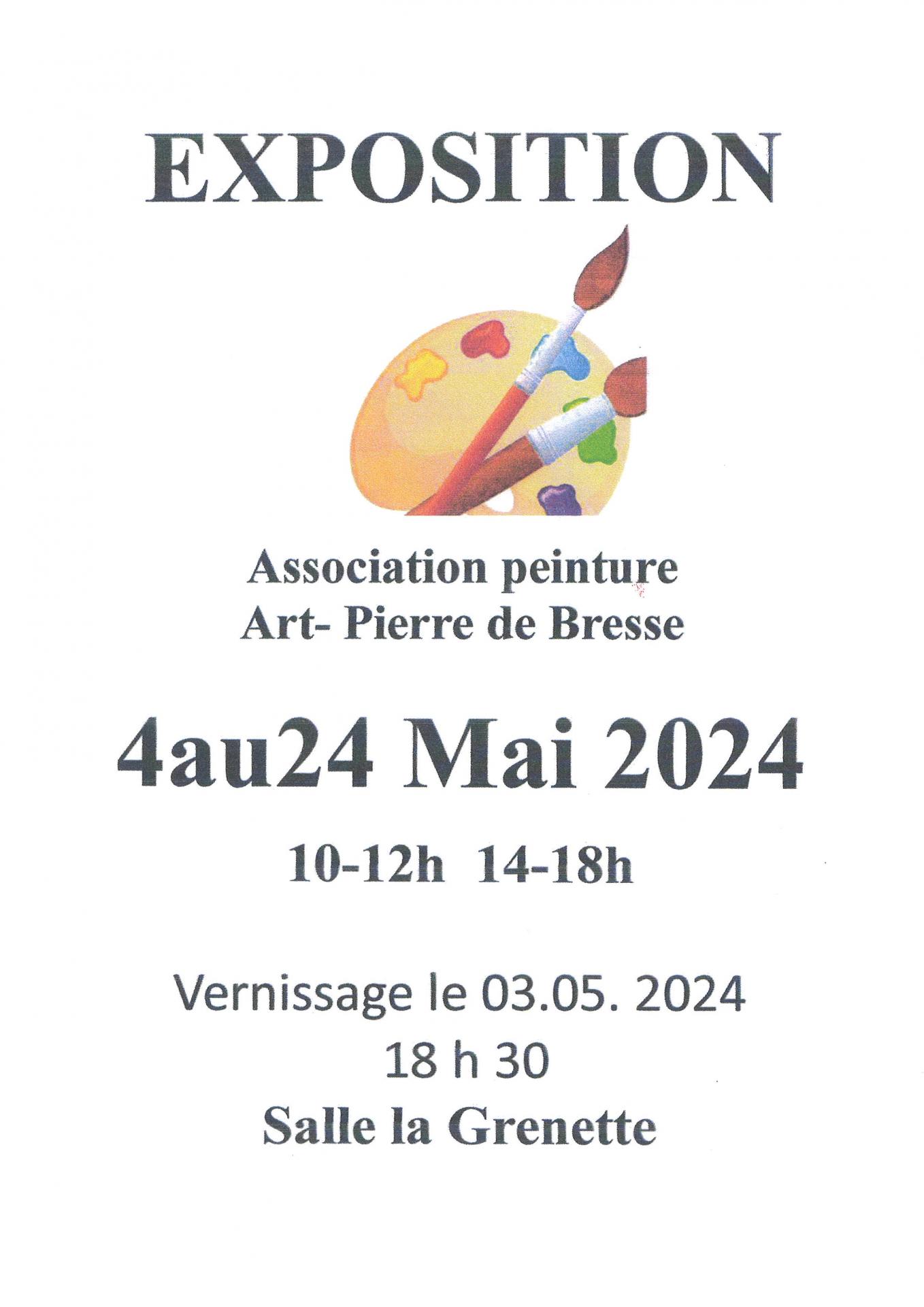 EXPOSITION de l'Association pierroise ART et PEINTURE